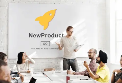 Meeting to discuss new product launch | Envision Product Development Group